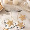 Starfish Jewelry Set: 3-Piece European & American Ocean-Style Necklace & Earrings for Summer Vacation