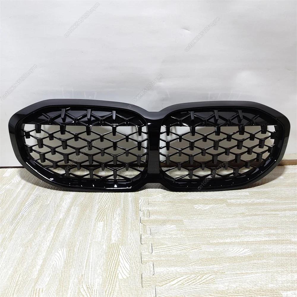 Front Bumper Kidney Grill Grilles For BMW 1 Series F40 116i 118i 120i 128ti 116d 118d 120d M135i xDrive 2019-2024 Black Tuning