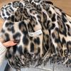 Luxury Leopard Print Cashmere Scarf for Women Pashmina Shawl Winter Wraps 2024 Warm Blanket Poncho Female Echarpe Bufanda