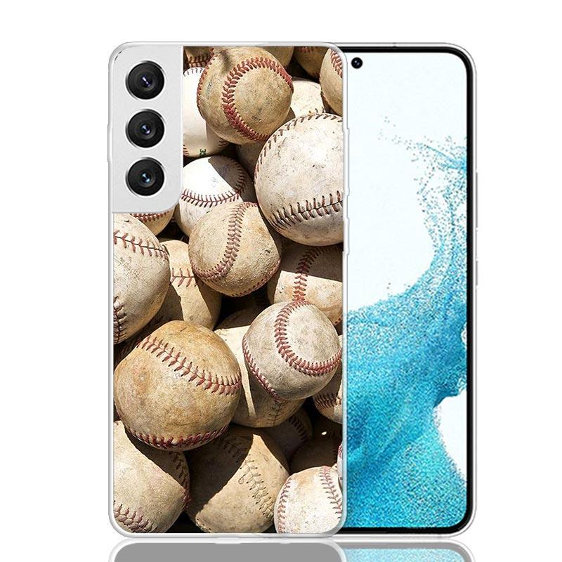 Baseball Sport Phone Case For Samsung Galaxy S26 S25 Edge S24 S23 FE S22 Ultra S21 Plus S20 + Fundas Cover Coque Galaxy S25 S24