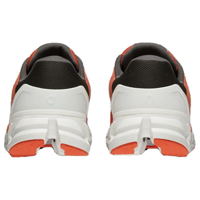 On Cloudflyer 4 Cushioning Low Top Running Shoes Men's Orange White 71.98396