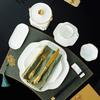 Taoxianghui Gold-Rimmed Bone China Dinnerware Set
