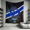 Dynamo Moscow Victory Wall Hanging Printed Fabric Blanket Decorative Tapestries for Bedroom Living Room Home Decor