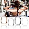 Diamond Cover For Apple Watch Case Ultra/Ultra 2 49mm Accessories Protector Diamond Hard PC Bumper Frame iWatch Protective Cases
