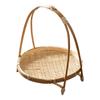 Bamboo Woven Dessert and Pastry Display Plate