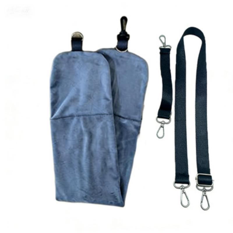 Fillable Travel Neck Pillow Skin Friendly Fabric Extra Storage Hold Clothes for Family Vacation Outdoor Activities Portable Pillow