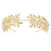 Brautschmuck Ohrringe Griechische Göttin Haarschmuck Gold Strass Schmuckset Haarschmuck
