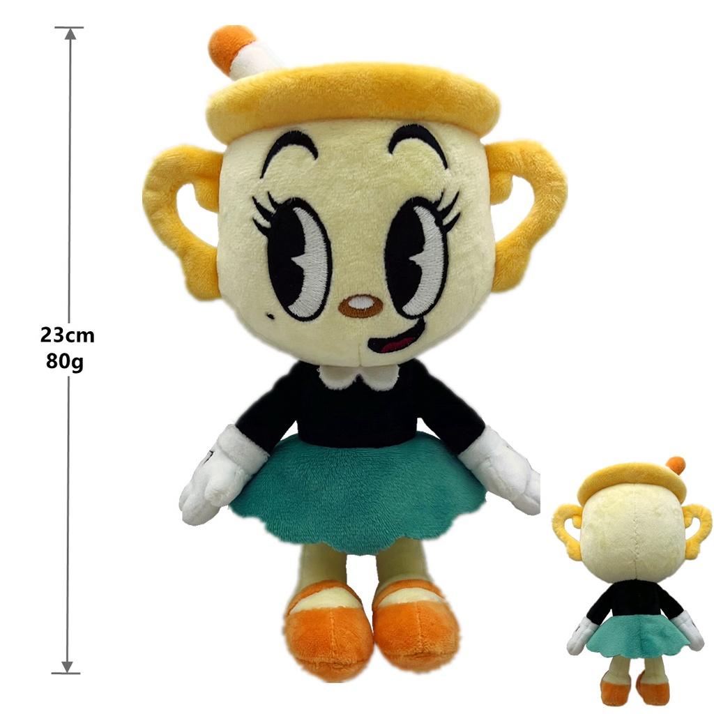 Teacup Head Cuphead Adventure Mugman Mugman Plush Toy Teacup Head Girl Plush Toy