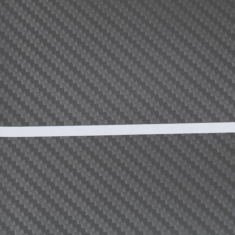 4Pcs Gray Color Car Door Sill Scuff Welcome Pedal Protect Carbon Fiber Sticker
