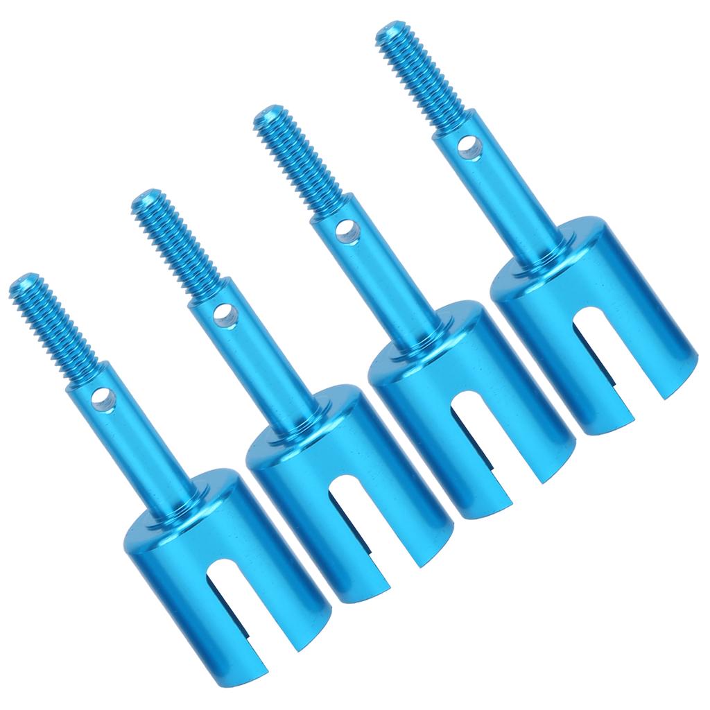 4Pcs RC Aluminum Alloy Front Rear Wheel Axle Cup for Tamiya TT01 RC Car Upgrade Parts