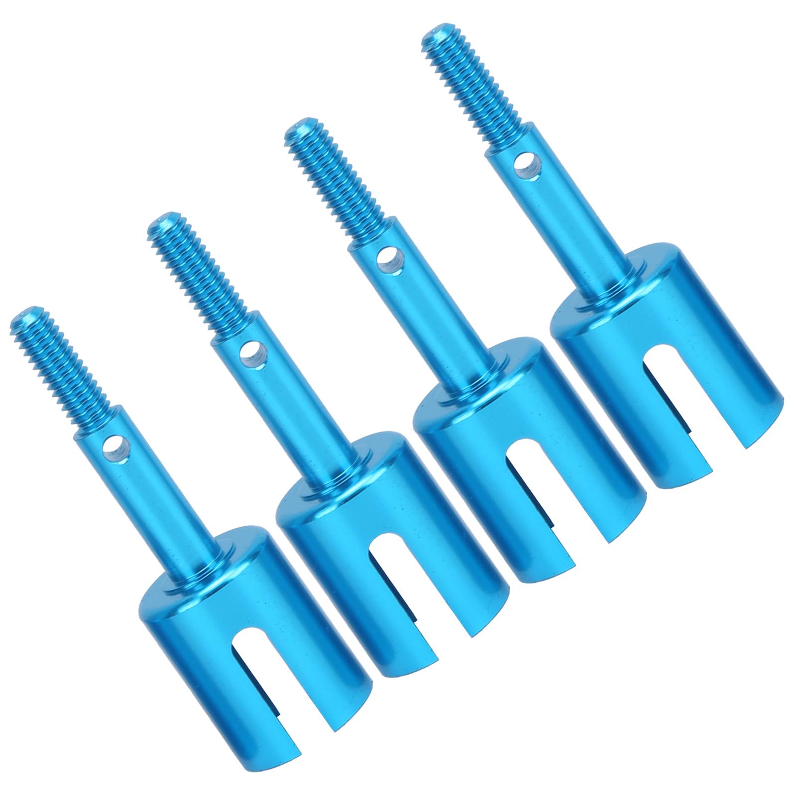 

4Pcs RC Aluminum Alloy Front Rear Wheel Axle Cup for Tamiya TT01 RC Car Upgrade Parts