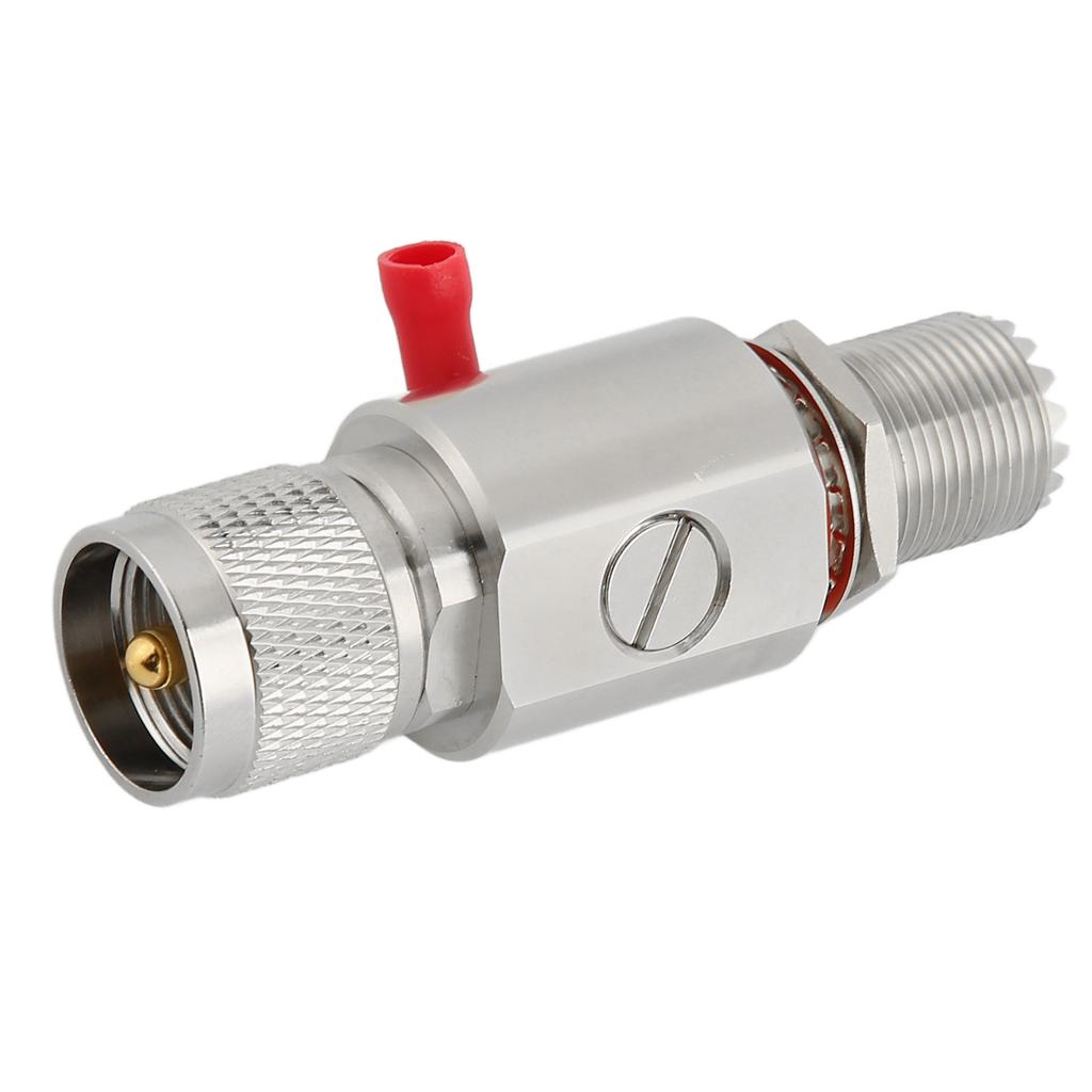 Lightning Arrestor UHF Coaxial Lightning Surge Protector for CB Radio HAM Radio Gear 2 Way Base Stations