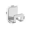 Stainless Steel Sink Tray Drainer Rack Kitchen Sink Sponge Holders Self Adhesive Hook Storage Holder Kitchen Wire Rag Organizer
