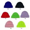 Elastic Windproof Beanies Knitted Solid Color Hat for Women Men Keep Ear Warm Hat Cold Weather Skiing Cycling Supplies