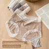 Women's New Spring and Summer Sweet Floral Thread Floral Pure Cotton Antibacterial Crotchy Skin-friendly Briefs