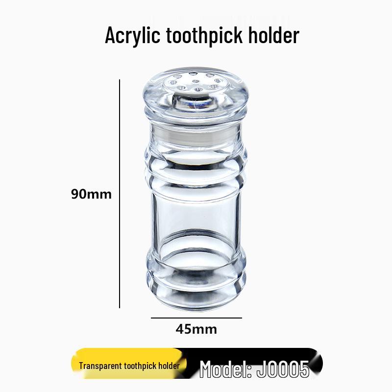 Food Grade Transparent Double-Layer Seasoning Bottle with Lid for Soy Sauce and Vinegar