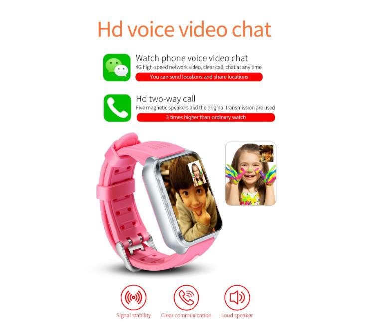 XIAOMI H1 Smart Kids Phone Watch 4G Full Netcom wifi Android Male and Female Student Watch