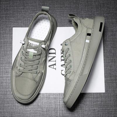 Spring and Autumn New Fashion Canvas Shoes Casual Sleeve One-pedal Lazy Shoes Korean Version Simple Solid Color Board Shoes Men 8366