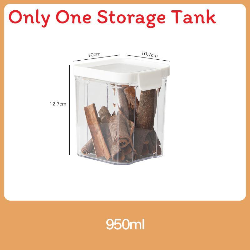 Kitchen Sealing Storage Container With Transparent Pet Material For Food Organization And Freshness