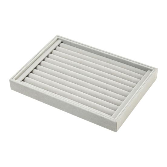 Jewelry Storage Box, with Velvet Interior Organize Tray, Durable Moisture-Proof Jewelry Case for Rings Earrings Bracelets