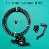 NFOX SM2A electric bicycle hydraulic disc brake handle with four piston two piston calipers 2-pin 3-pin power-off Accessories
