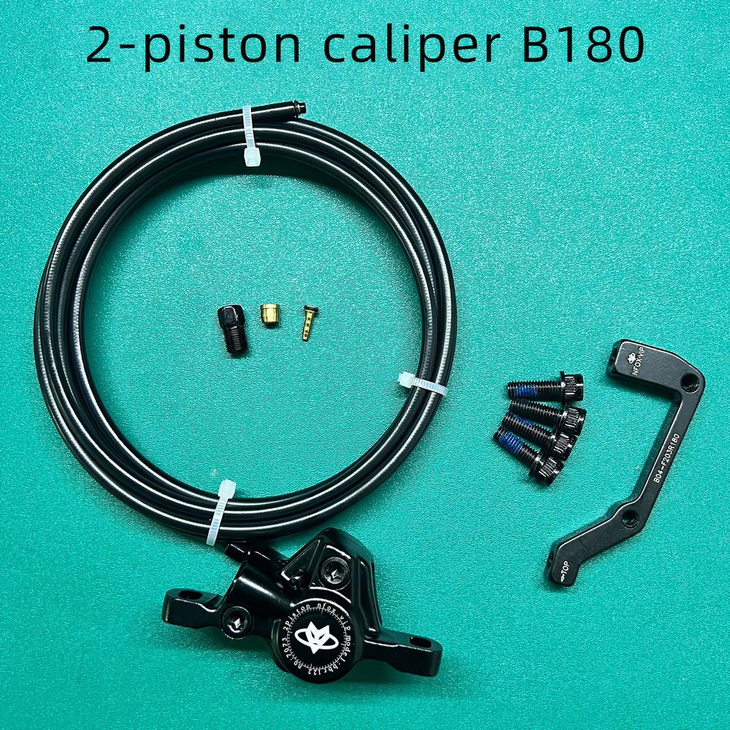 NFOX SM2A electric bicycle hydraulic disc brake handle with four piston two piston calipers 2-pin 3-pin power-off Accessories