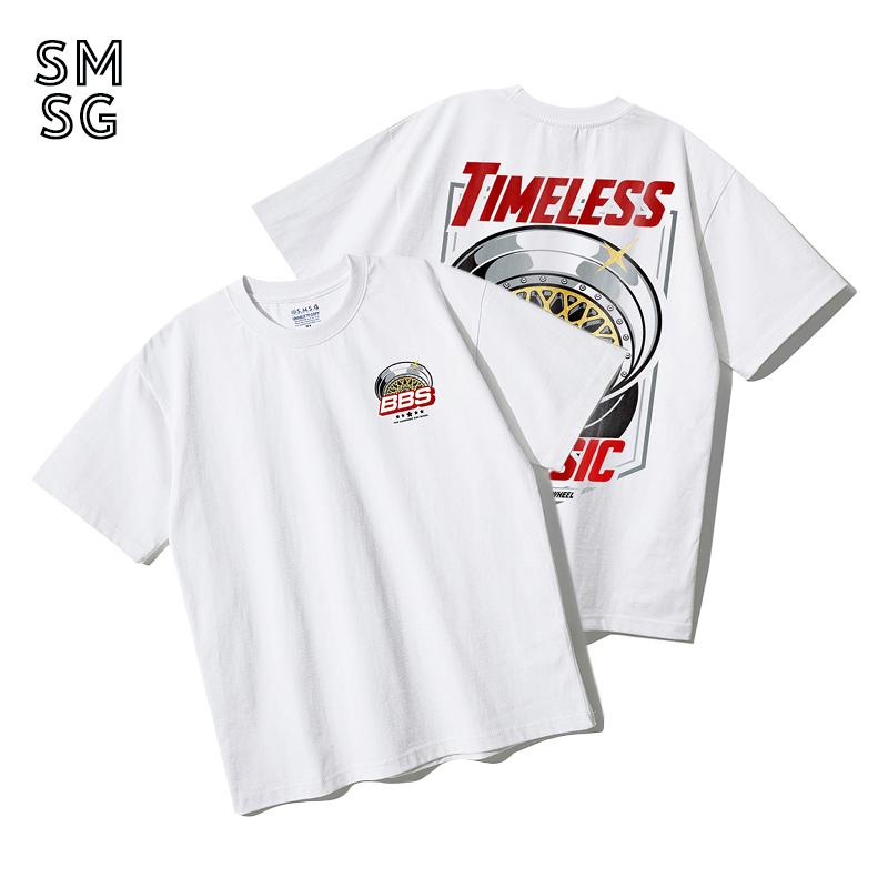 

BBS Футболка с коротким рукавом Культура модифицированных автомобилей Колесный диск JDM Palace WHEELS Мужская и женская хлопковая футболка большого размера Топ 4XL