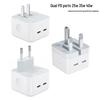 20W Fast Charger Set for Apple - Compatible with UK, US, EU Plugs