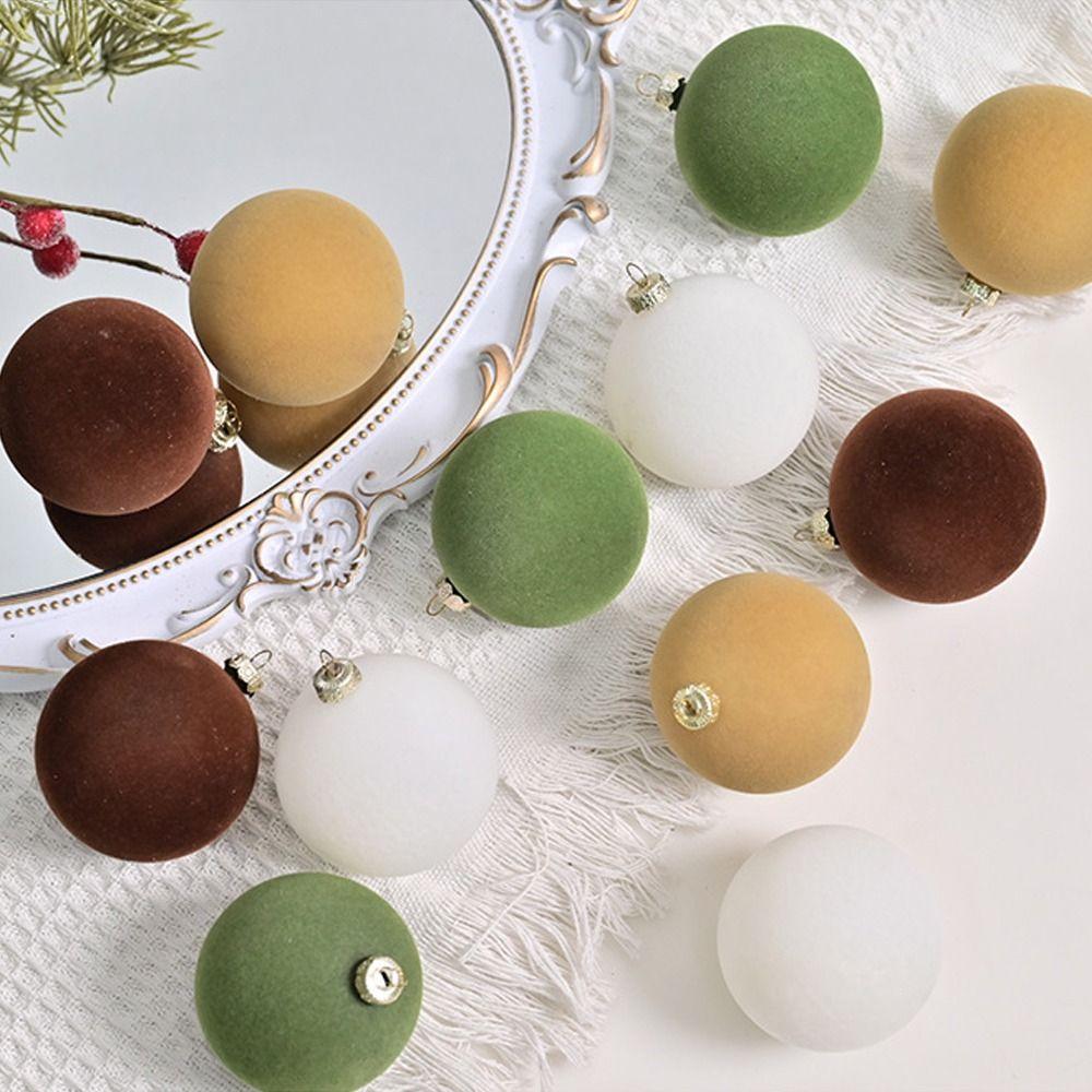 

12pcs 6CM Christmas Hanging Balls Colorful Xmas Tree Ornaments Home New Year Gifts