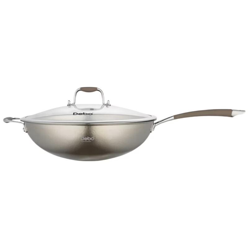 Debo Keweiqi 32cm Pure Titanium Wok