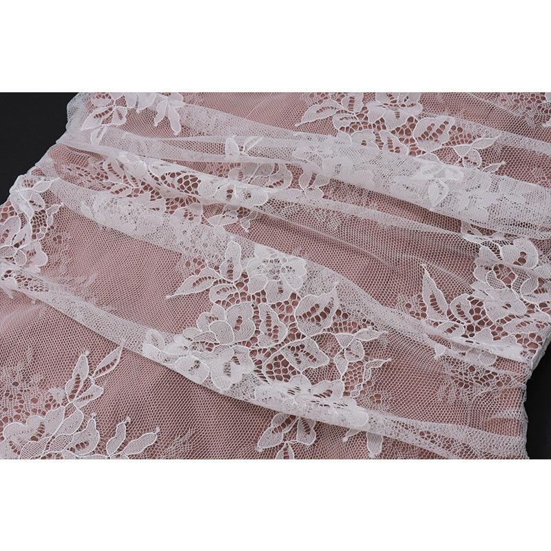 GMXIA Women's Autumn Sexy Temperament Vest Long Sleeve Suspenders Lace Lace Dress