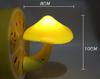 1/3pcs LED Night Light Mushroom Wall Lamp EU Plug Light Control Induction Energy Saving