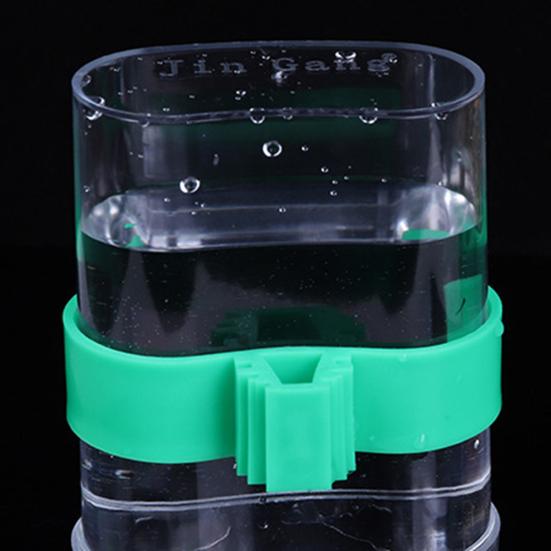 220ml Trappola per Acqua Automatica Gabbie per Uccelli Accessori Mangiatoia Fontana per Bere Pappagalli
