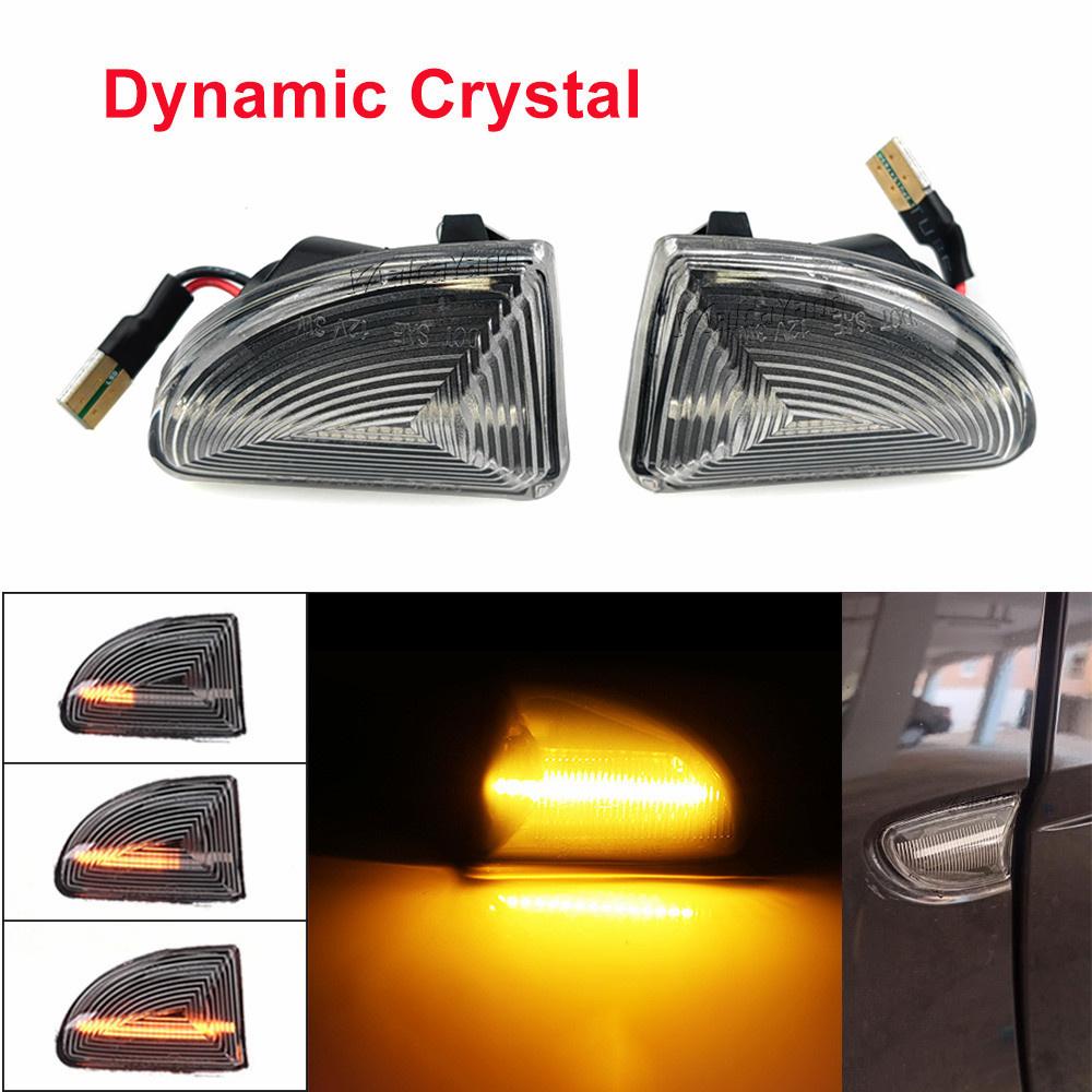 

2X Dynamic LED Side Marker Lights For Mercedes Benz Smart Fortwo W451 Coupe Cabrio Car Styling Dynamic Crystal