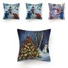 Stylish And Unique Christmas Snowman Pillow Case Perfect For Holiday Home Decor
