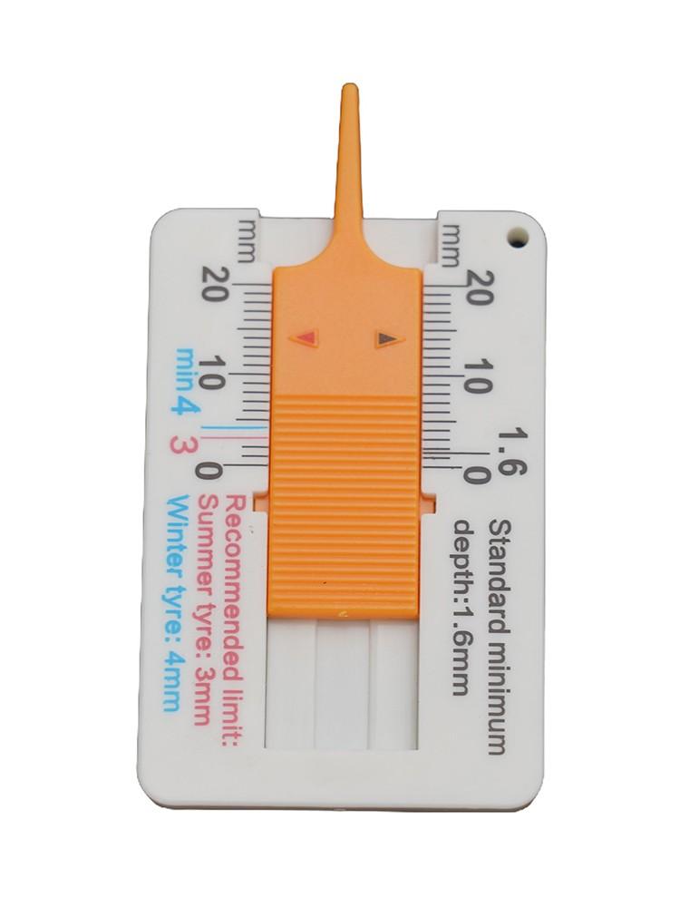 Medidor de Profundidade do Sulco do Pneu Verificador Profundidade Ferramenta Sulco Pneu