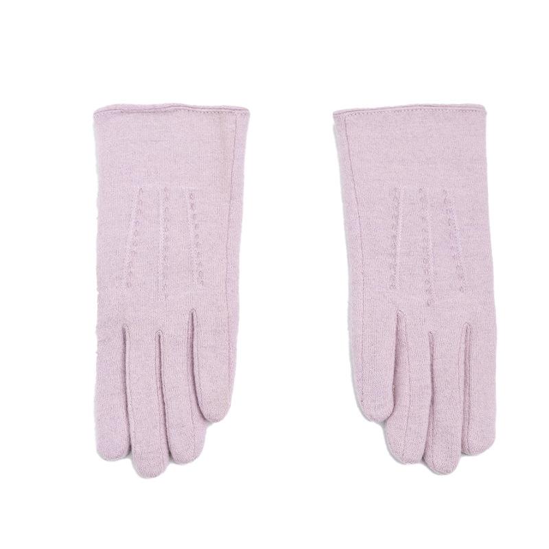 Damen Business Wolle Warme Handschuhe Lammleder Touchscreen Handschuhe Anti-Rutsch Fingerhandschuhe zum Radfahren, Fahren und für Outdoor-Sportarten
