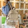 School bag junior high school girls high school students niche high value girls backpack women's backpack shoulder bag