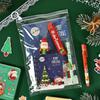 Holidays Study Supplies Decorative Christmas Stationery Set Keychain Pendant Stationery Varied Styles Student Stationery Kit