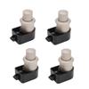 Push Button Cabinet Lock Metal Push to Open Locks for 0.71-0.94in Door Thickness Yachts Ships Motorhome