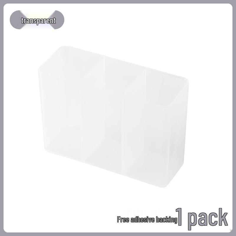 Three-Compartment Wall-Mounted Mirror Cabinet for Bathroom Storage