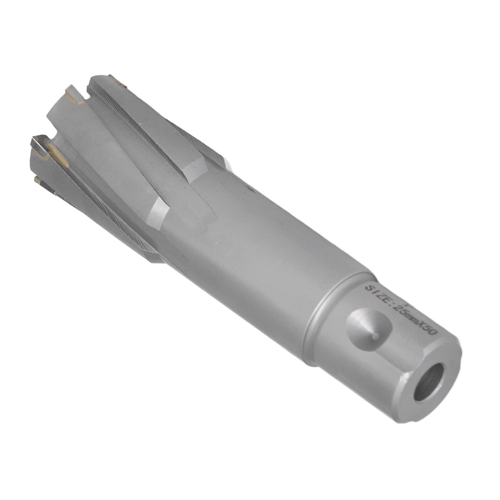 

Annular Cutter Carbide Steel Plate Core Drill Bit Hallow Hole Saw Metric 50mm Depth 22mm 25mm / 0.98in