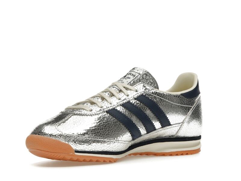 adidas SL72 OG Silver Metallic Collegiate Navy W - JH8654