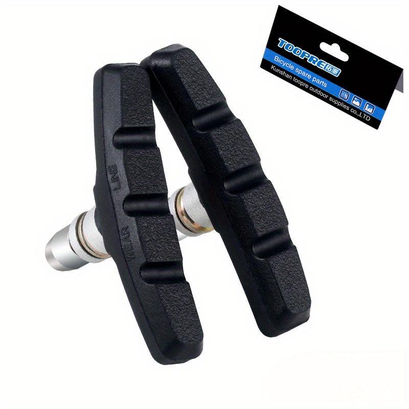 

Горный дорожный велосипед V-образные тормозные колодки резиновые велосипедные V-образные тормозные колодки колодки блоки легкие бесшумные велосипедные запчасти инструменты чёрный