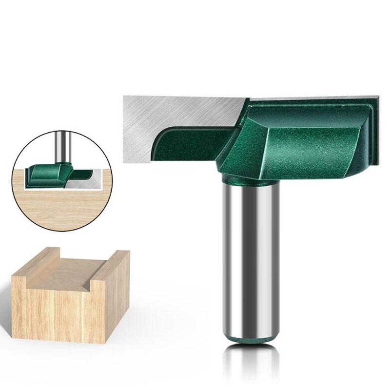 Bodenreinigungsfräser (Stemmbohrer, Oberflächenbearbeitung von Späneplatten, Glätten von Platten, Holzbearbeitungsfräse, 1/2 Zoll, 12 mm Schaft