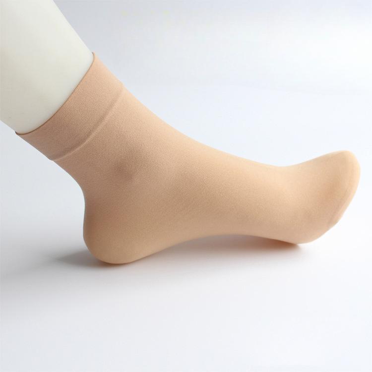 5 Pairs Thickened Short Stockings Thick Steel Stockings Short Stockings with Anti Snagging Unbreakable Threads