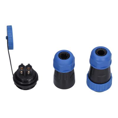 Luftfahrtsteckerbuchse IP68 Wasserdicht Lötlos Stecker Buchse Paar Verbinder 250V 45A LP28