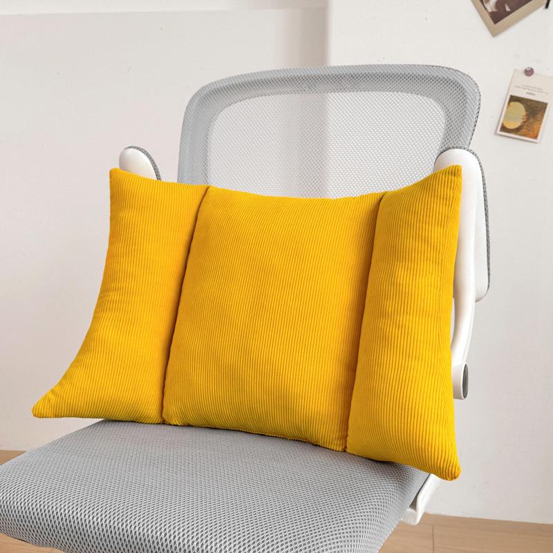 Office Chair Lumbar Support Pillow Ergonomic Back Cushion for Desk Workers Relieve Lower Back Pain Suitable for Pregnant Women Student Drivers
