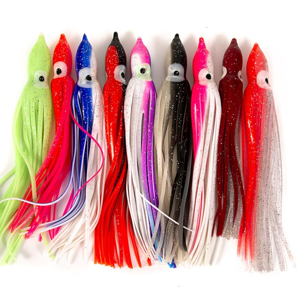 20 Piece Set Octopus Bait Homemade Octopus Egg Soft Lure
