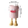 1 Pc Cartoon Pen Holder, Simple Storage Holder, for Office Storage, Desk Storage, Home Study Storage (random Letter Stickers)
